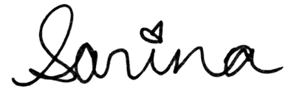 Sarina's signature