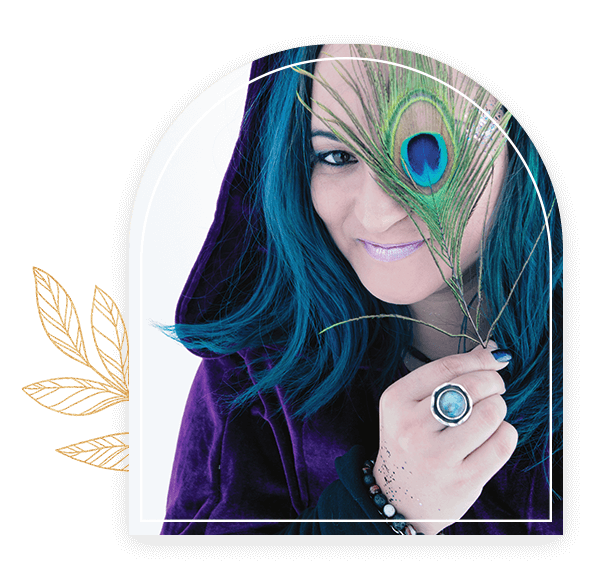 Sarina _ peacock feather